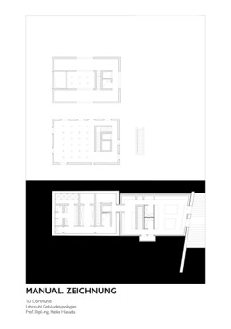 Deckblatt unseres Manuals Zeichnung mit 3 verschiedenen Grundrissen