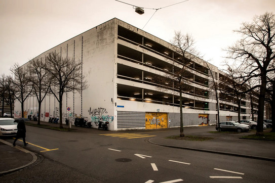 Foto des Parkhauses Horburg-Parking in Basel