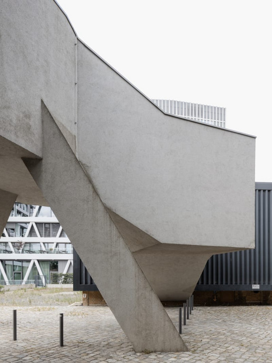 Verbindungsbau zwischen den Rieckhallen und dem Hamburger Bahnhof Berlin
