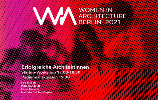 Werbeplakat für den Workshop "Women in Architecture" Berlin 2021