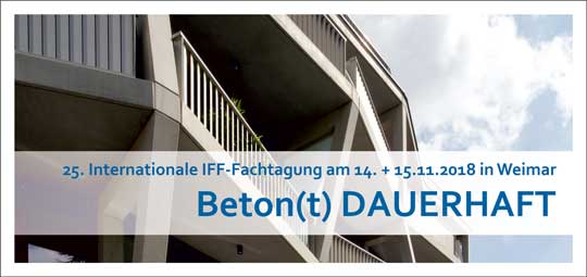 Plakat zur 25. IFF-Fachtagung am 14. + 15.11.18 in Weimar